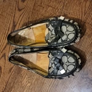 Coach Frida Slip On Loafers Size 7.5B
